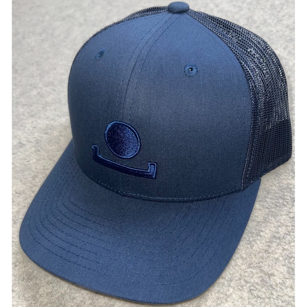 NWOT Radmor DC Dead Center Unisex Trucker Hat Blue Snapback Mesh Back One Size‎